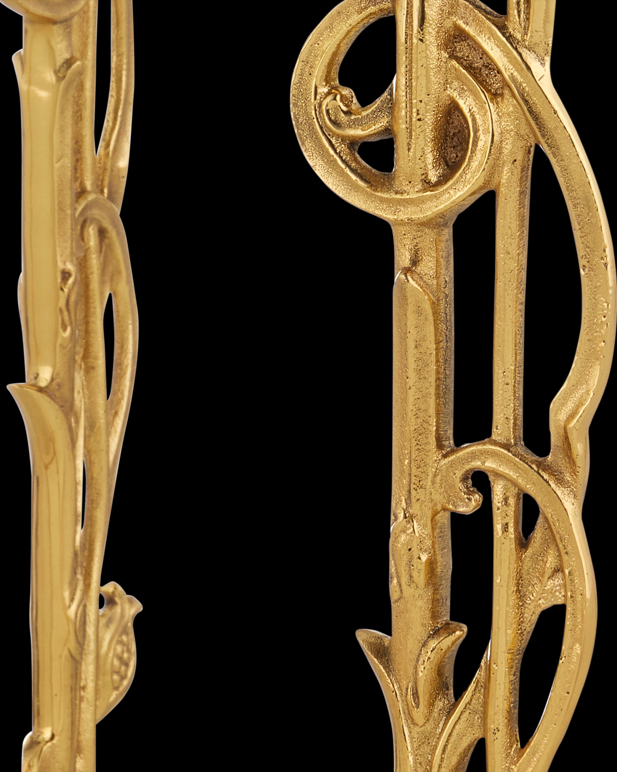 Currey & Company Fiore Bar Cart