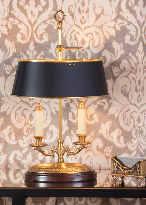 Wildwood Brass Candle Lamp