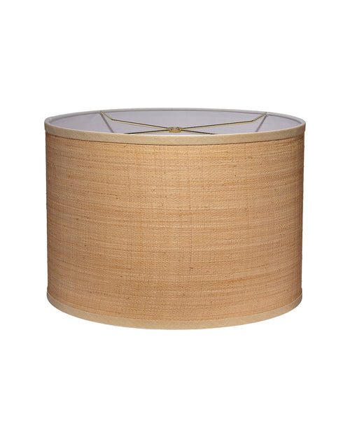 Jamie Young Drum Raffia Shade, Classic