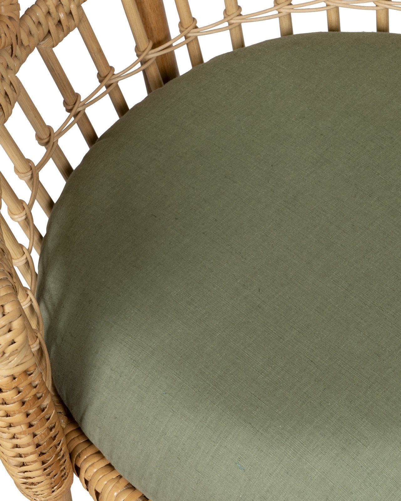 Currey And Company Eugenie 30 1/4" Wide Natural Rattan Armchair