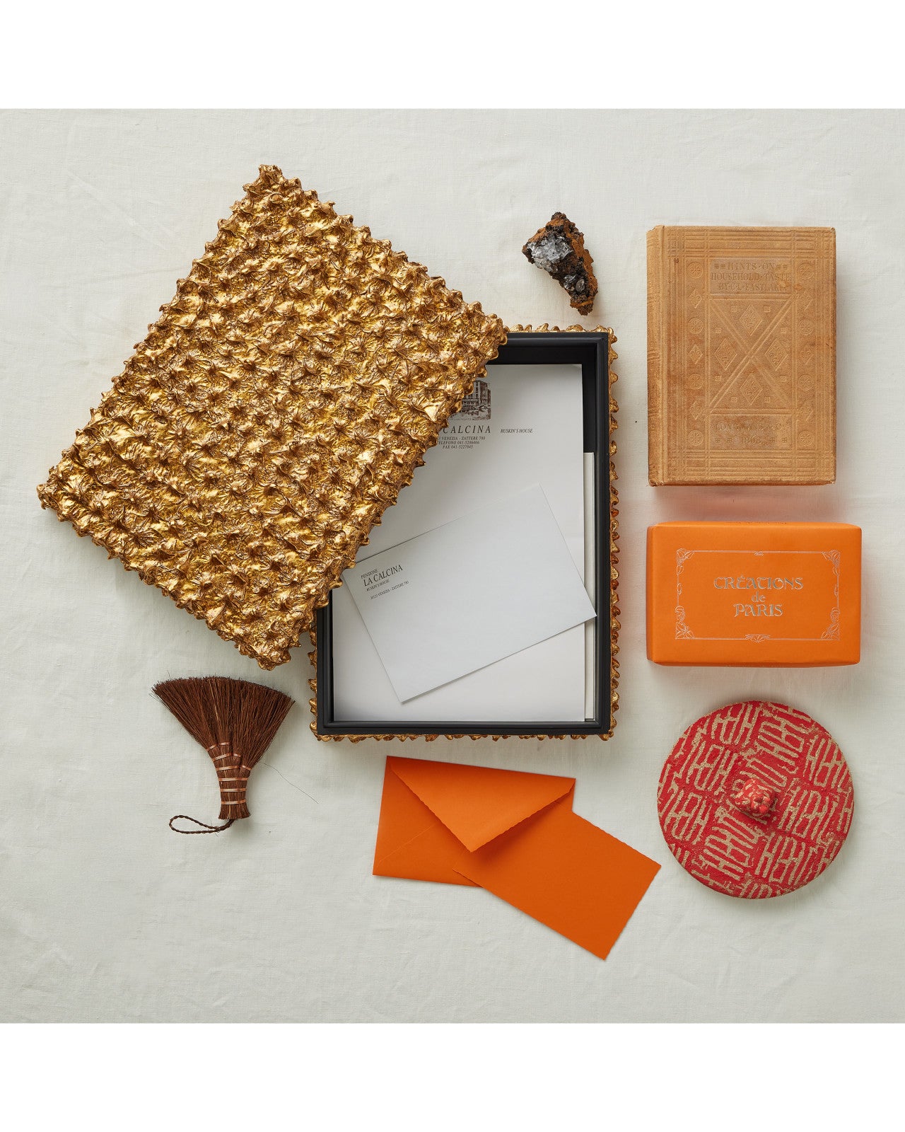 Currey & Company 12.5" Happiness Red Porcelain Preserve Jar