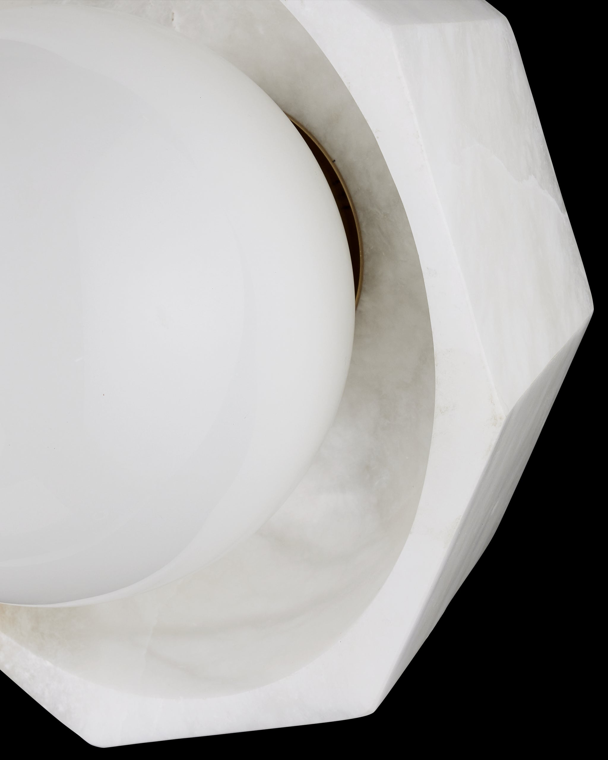 Currey & Company Waystone White Wall Sconce