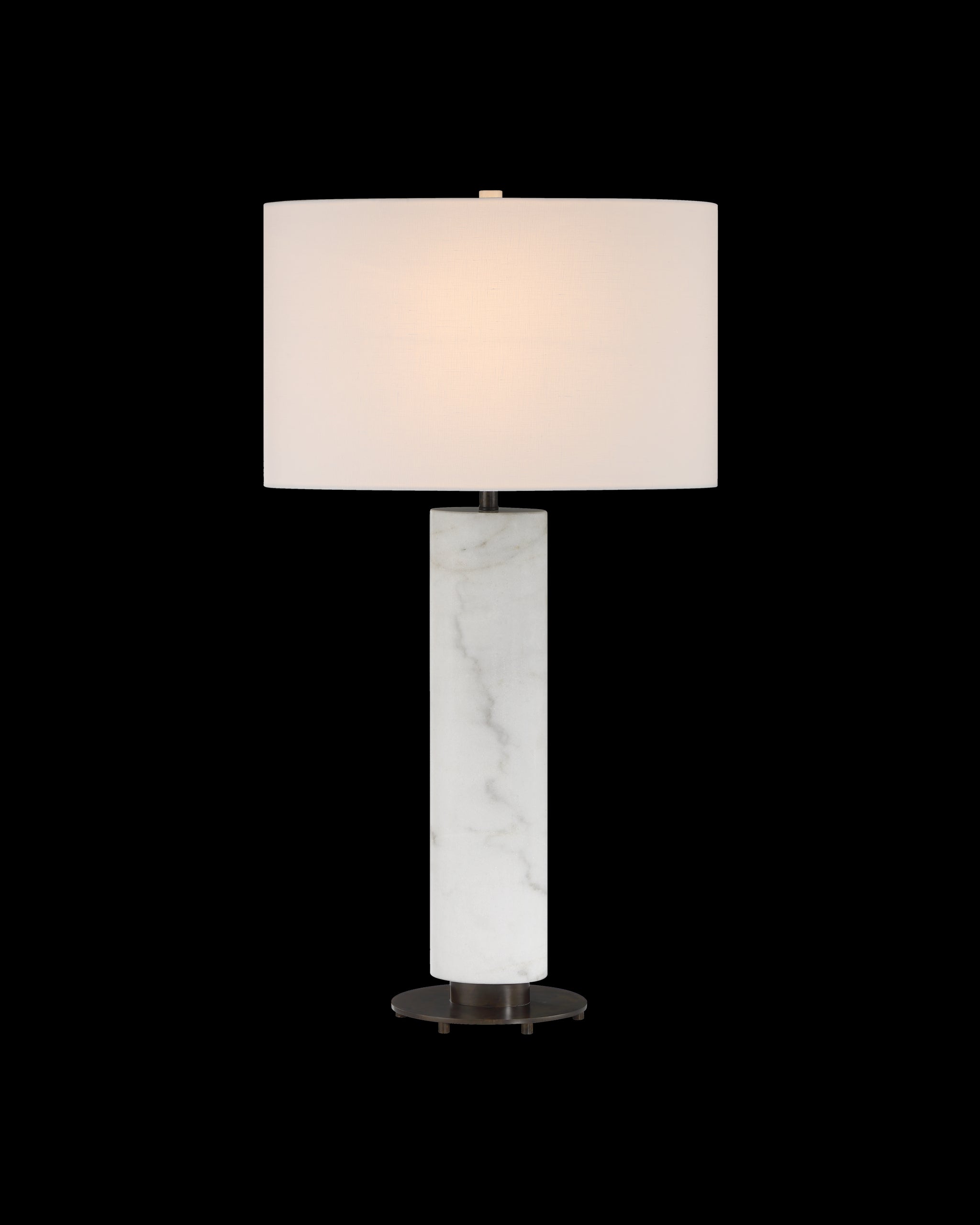 Currey & Company Stanhope White Table Lamp