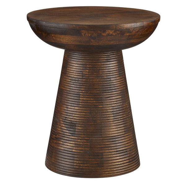 Currey And Company Gati Umber Accent Table