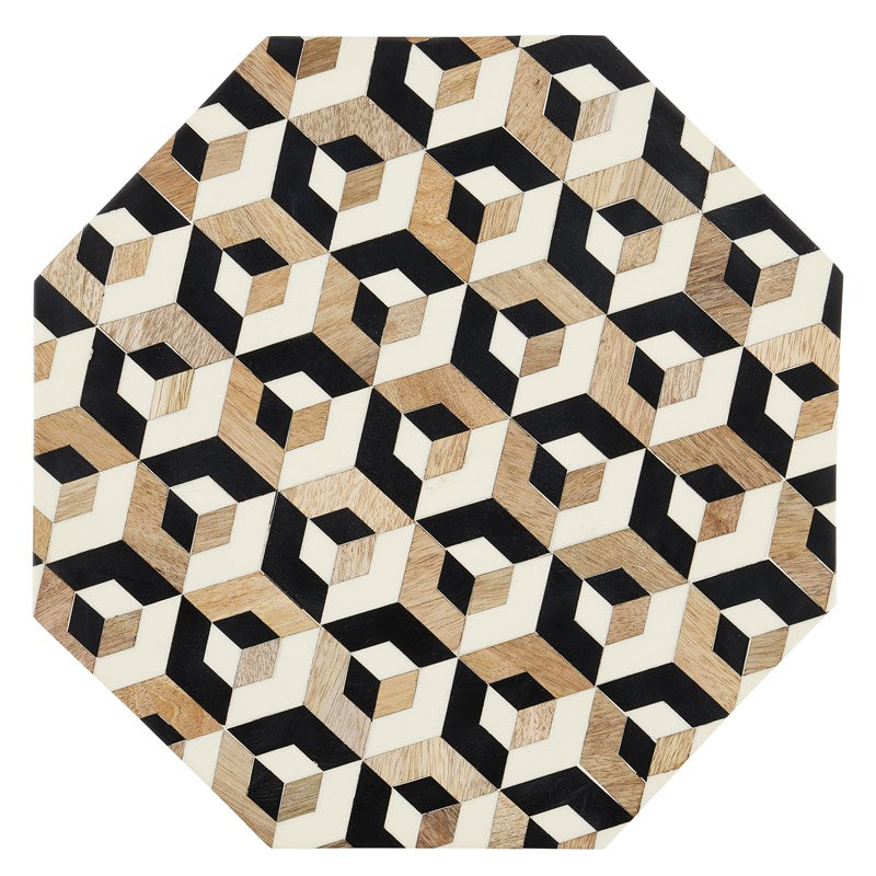 Currey And Company Geo Accent Table