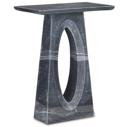 Currey And Company Demi Black Side Table