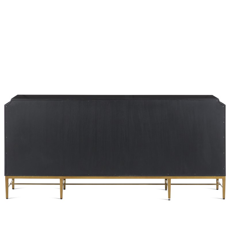 Currey And Company Kallista Blue Credenza