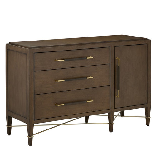 Currey And Company Verona Chanterelle Three Drawer Chest