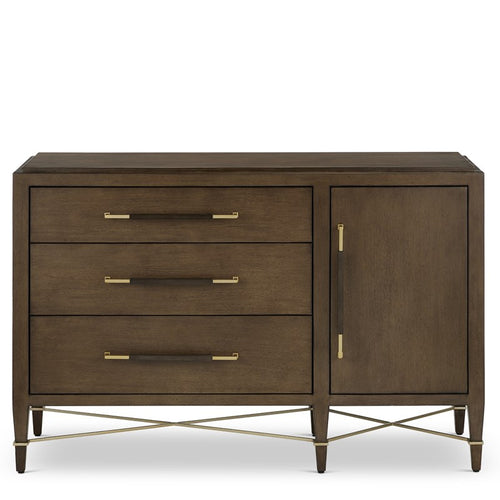 Currey And Company Verona Chanterelle Three Drawer Chest