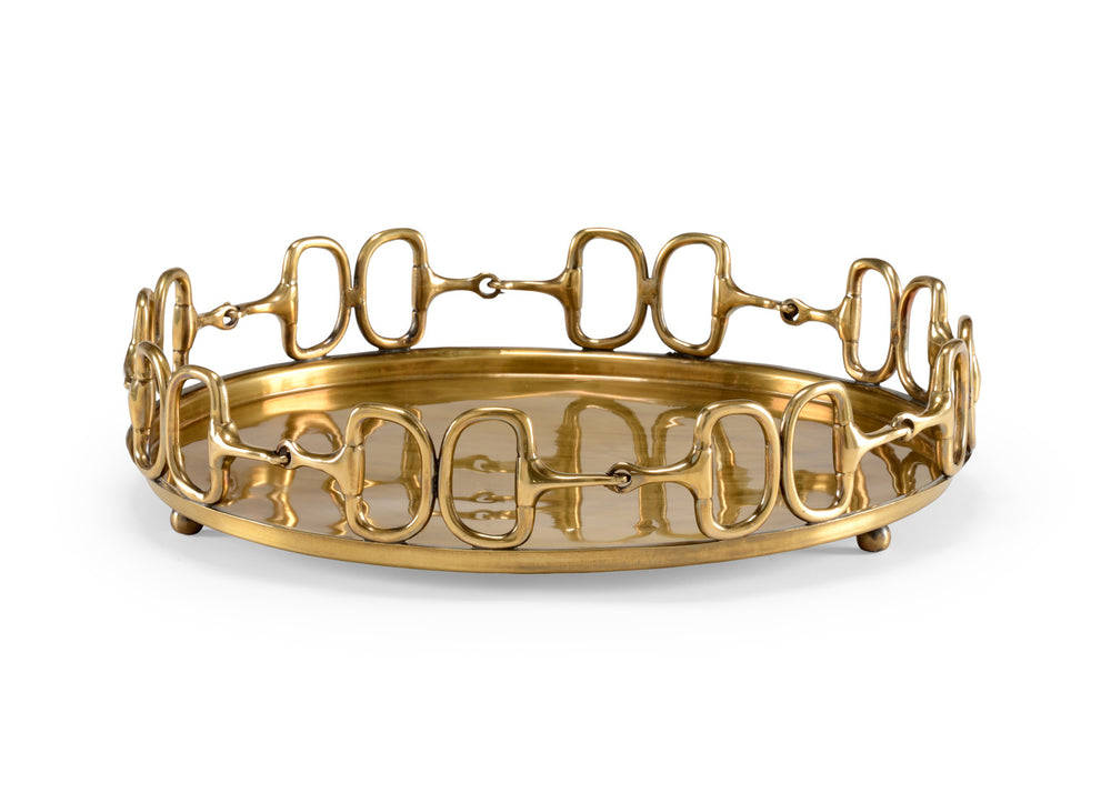 Wildwood Stirrups Tray Brass (Lg)