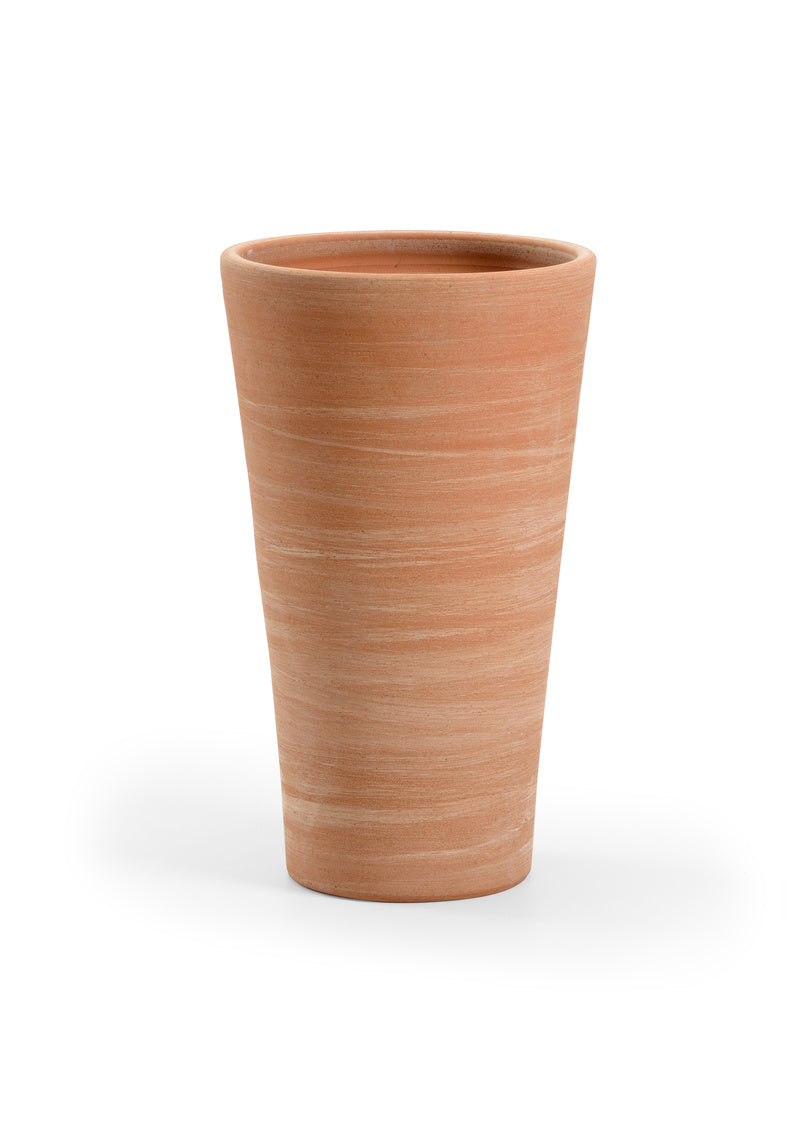 cylinder terracotta plant pots Wildwood Impruneta Cylinder Pot, Large