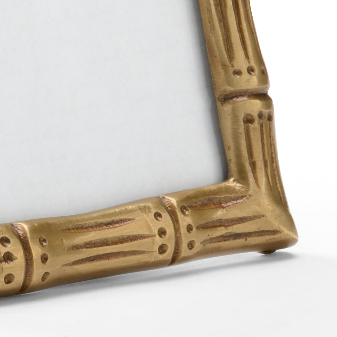 Wildwood Brass Bamboo Picture Frame