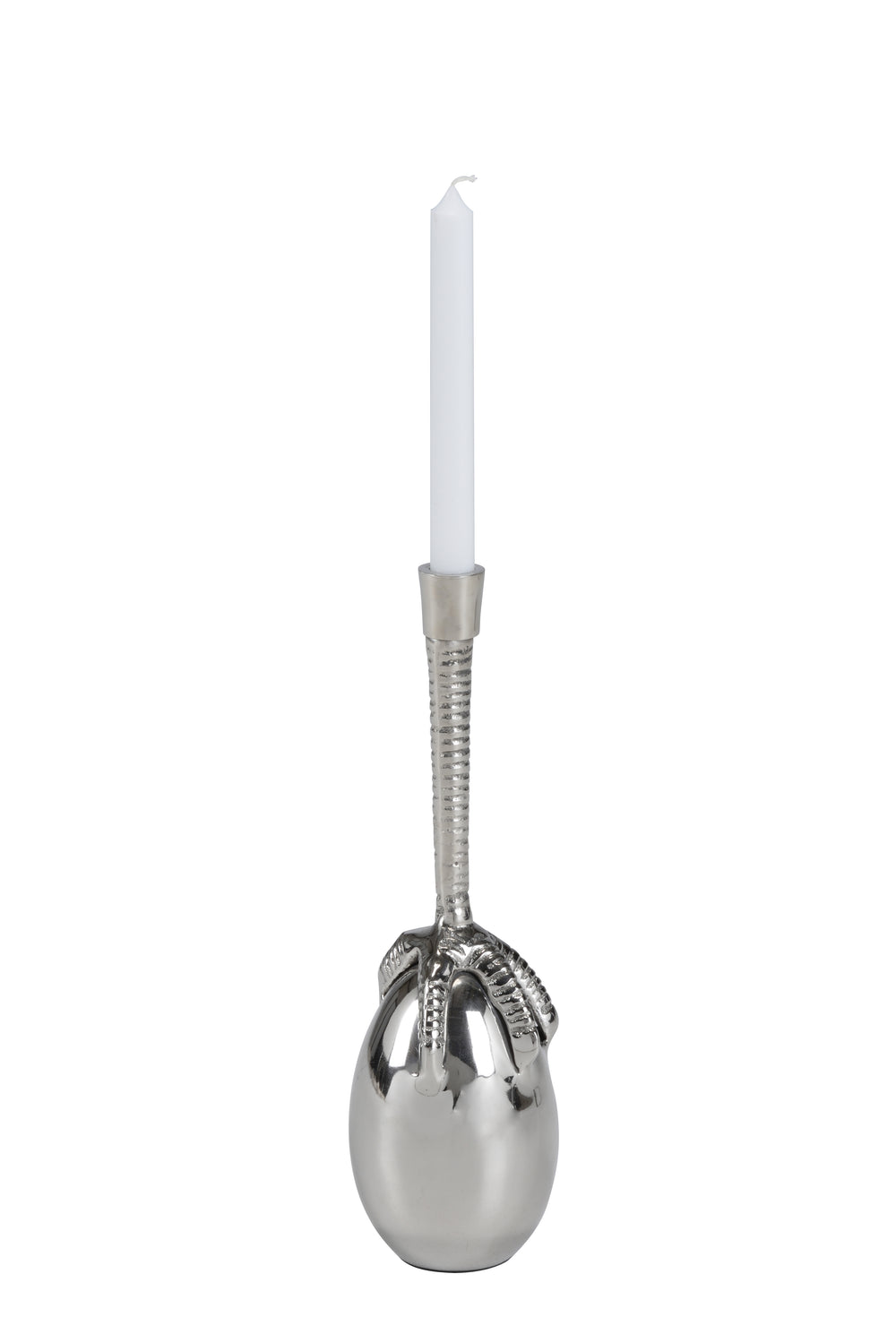 Wildwood Talon Candleholder Nickel