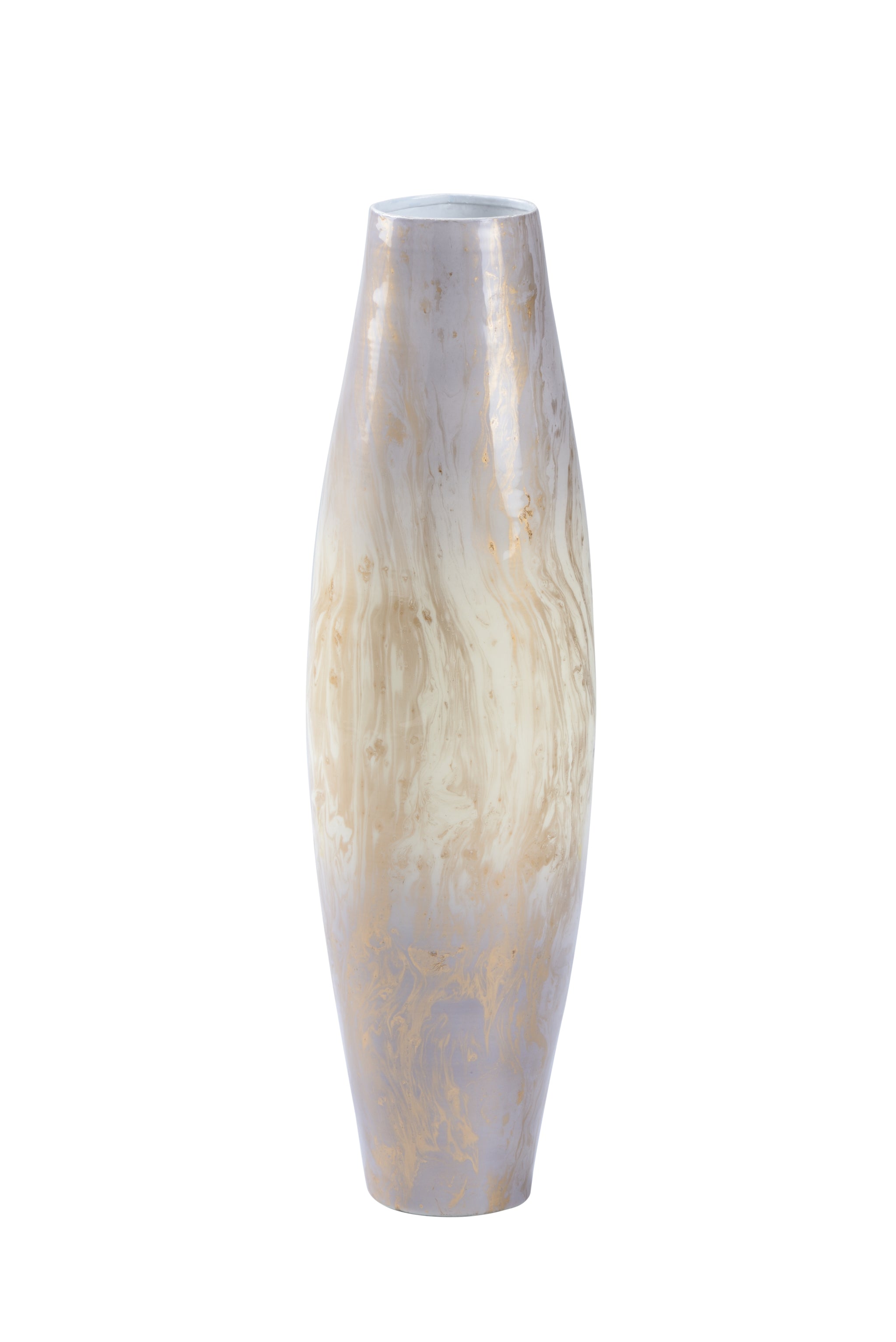 Wildwood Oyster Swirl Vase (Lg)