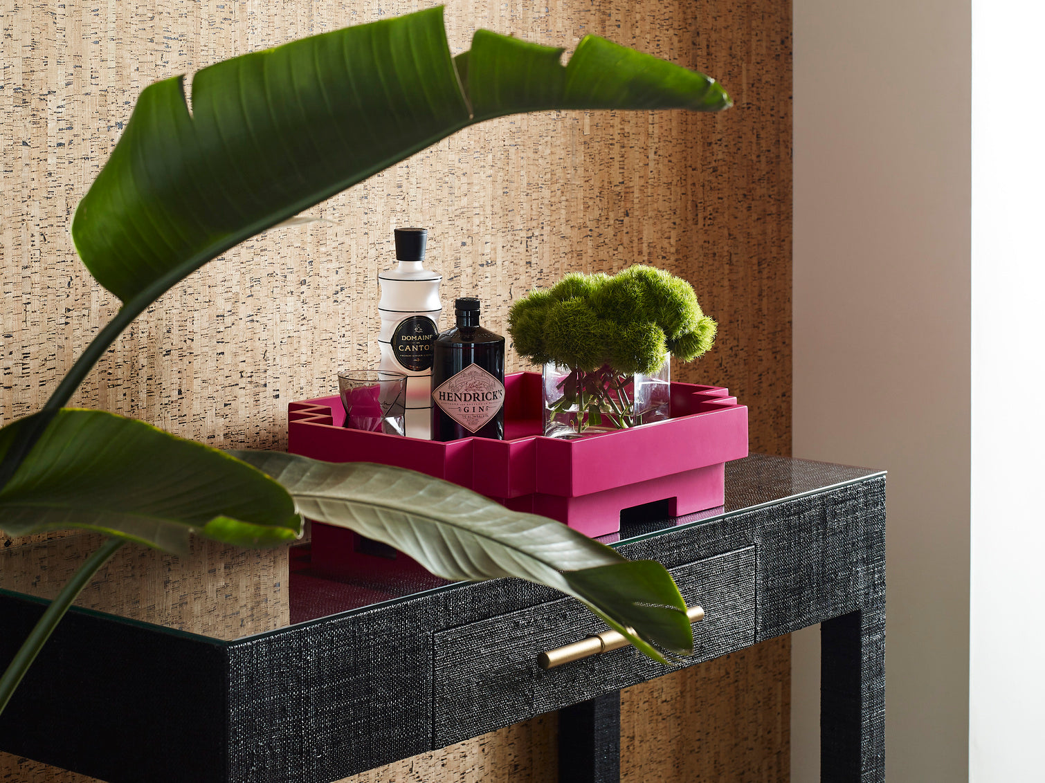 Wildwood Japandi Tray Fuchsia