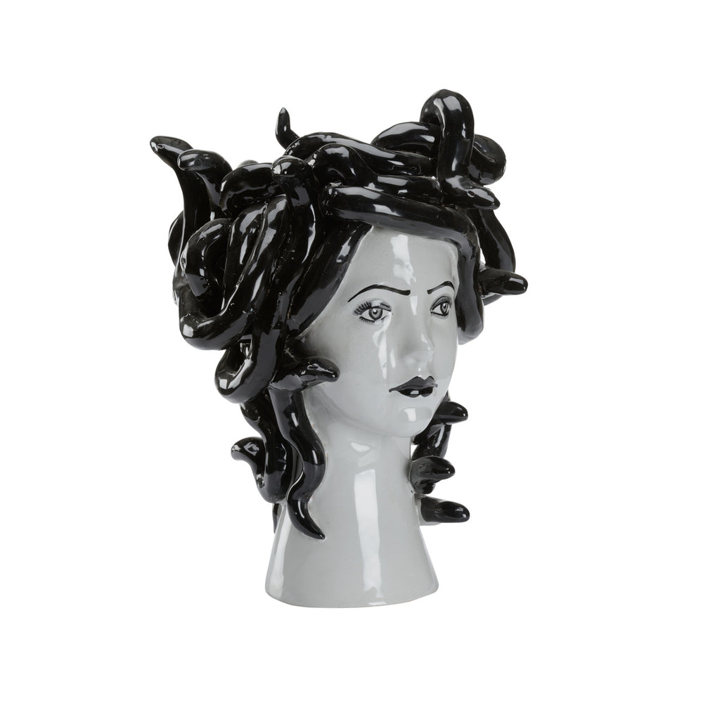 Wildwood Medusa Vase Nero