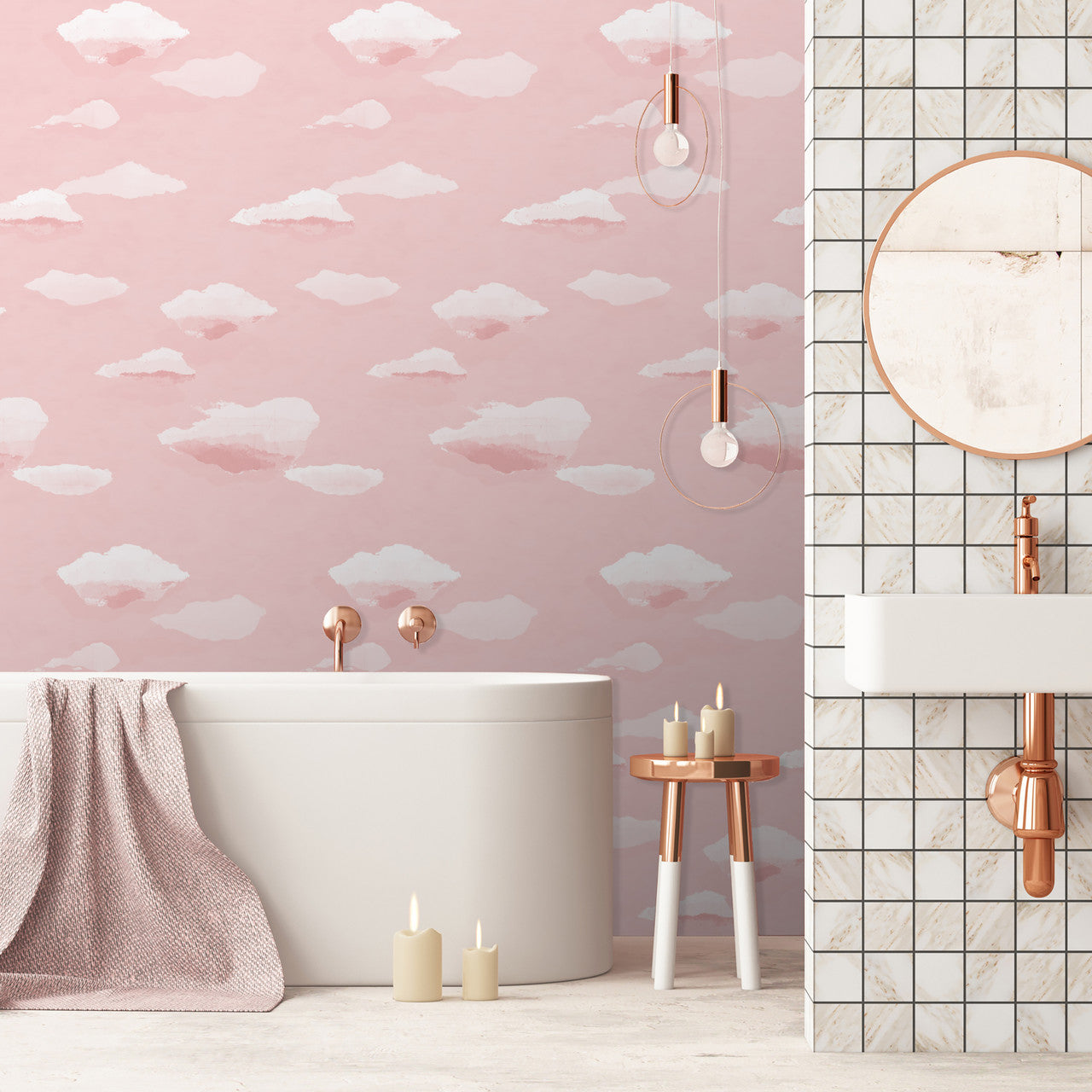 Paule Marrot Les Nuages Wallpaper