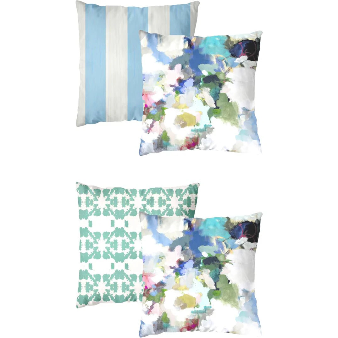 Park Avenue Outdoor Pillow by Laura Park