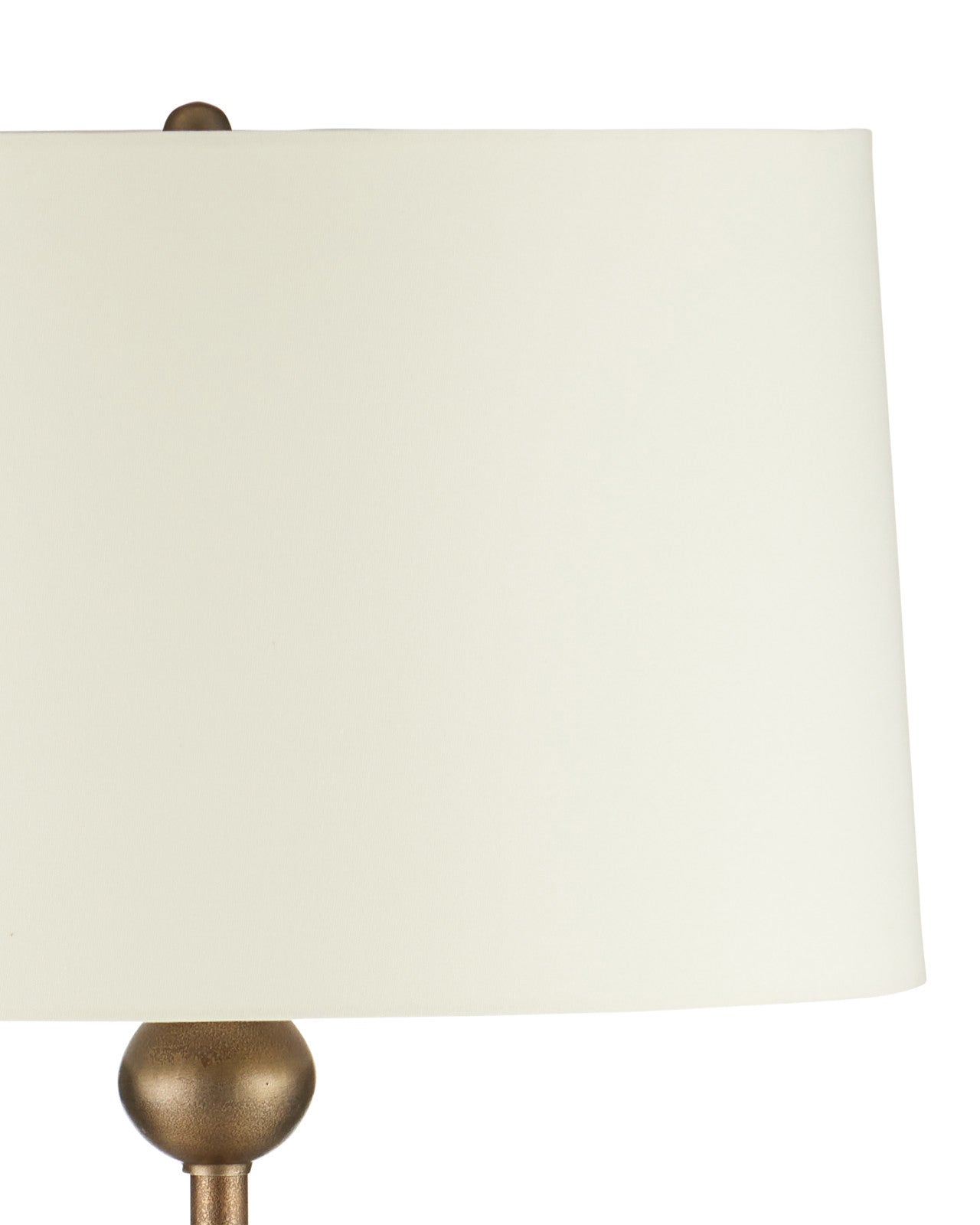 Currey & Company Boullee Antique Brass Cast Aluminum Floor Lamp