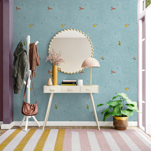 Paule Marrot Feathers (Var. 1) Wallpaper