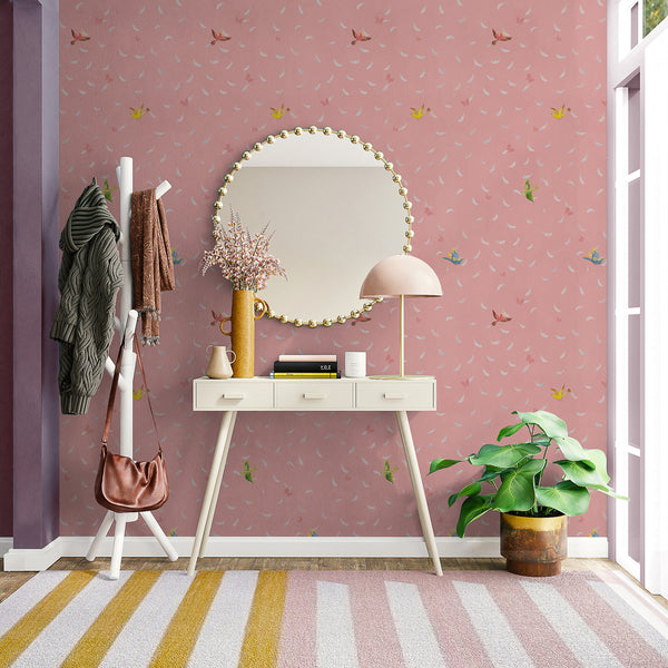 Paule Marrot Feathers (Var. 1) Wallpaper