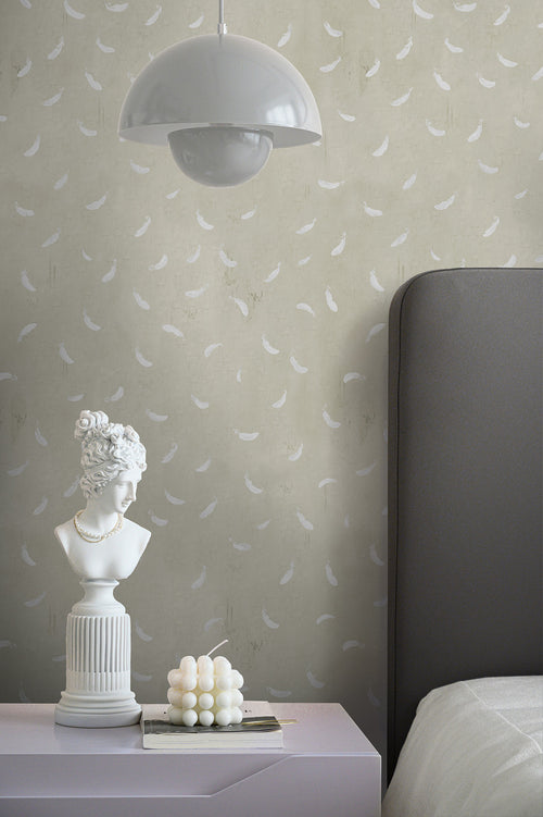 Paule Marrot Feathers (Var. 2) Wallpaper