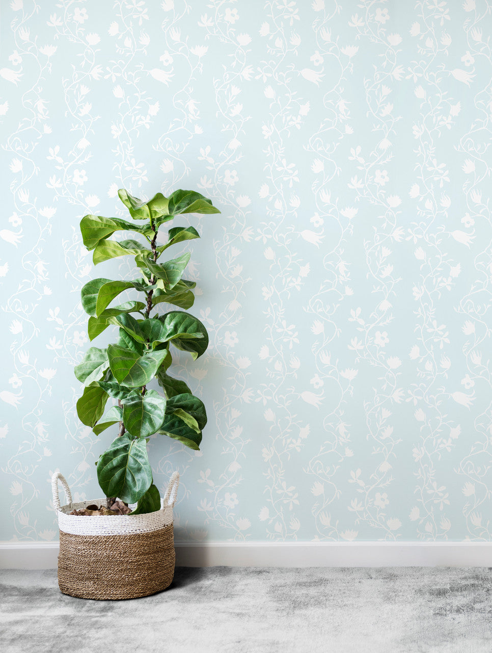 Susan Hable Flora Wallpaper