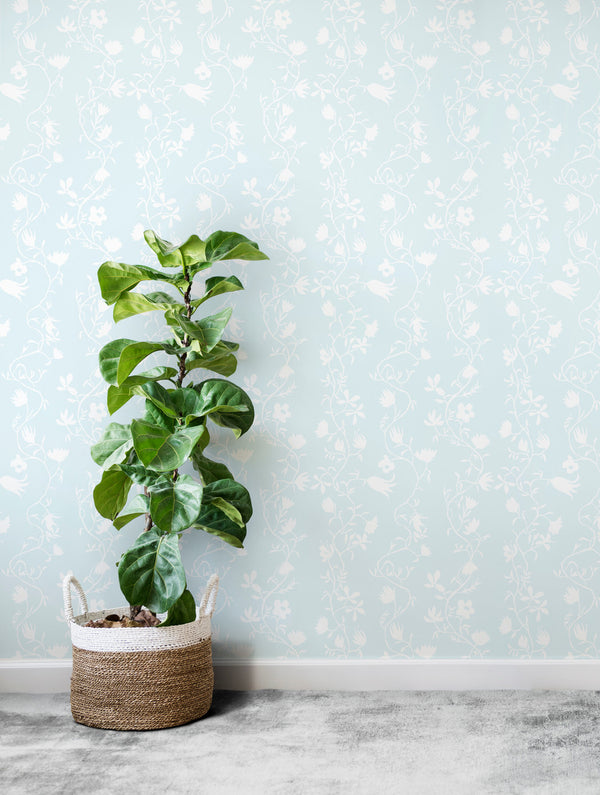 Susan Hable Flora Wallpaper