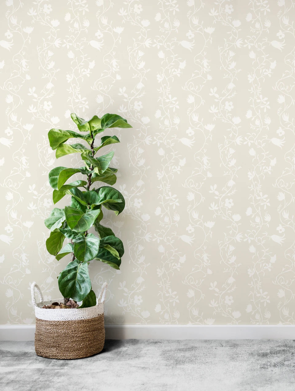 Susan Hable Flora Wallpaper