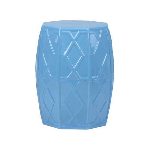 Chelsea House Andreu Garden Stool Blue