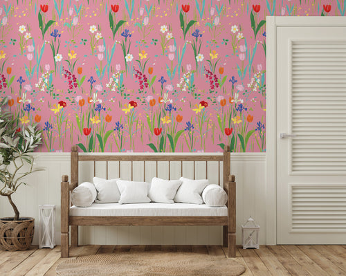 Paule Marrot Large Scale, Guermantes Wallpaper