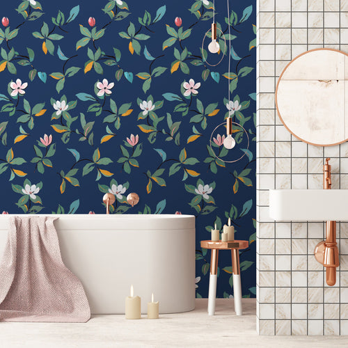 Paule Marrot Large Scale, Magnolias Wallpaper