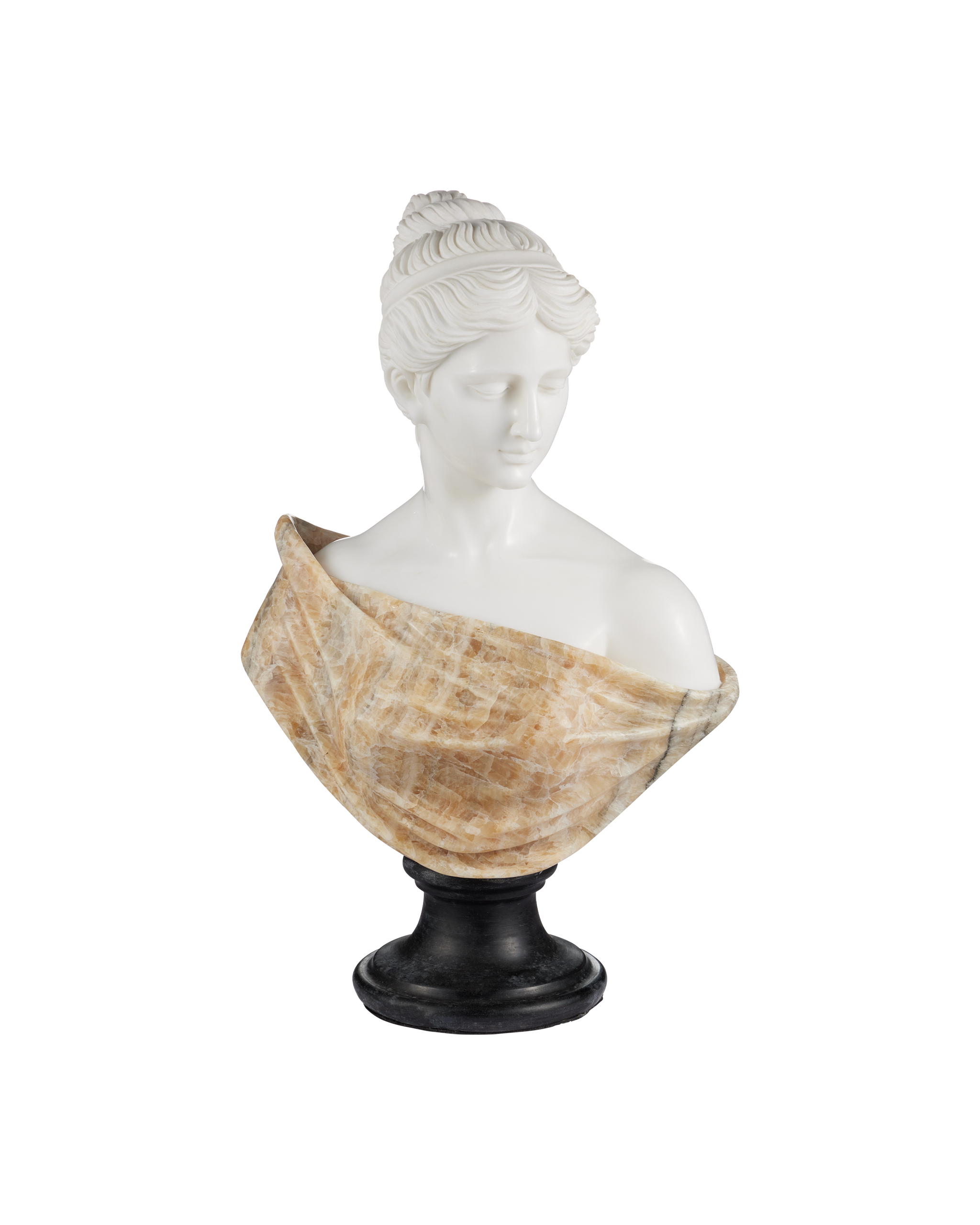 Currey & Company Thea Marble Bust Sculpture