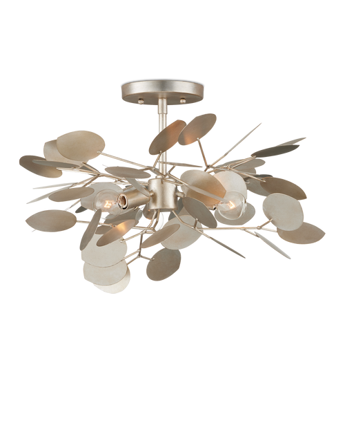 Currey & Company Lunaria Semi Flush Mount