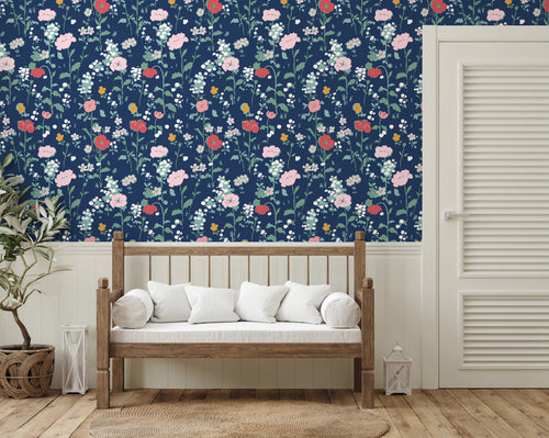 Paule Marrot Poppies (Var. 2) Wallpaper