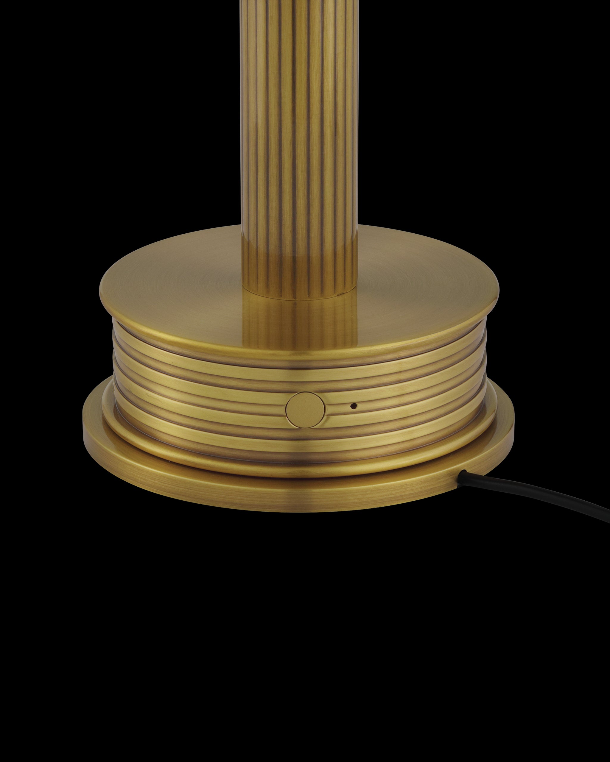 Currey & Company Promenade Brass Cordless Table Lamp