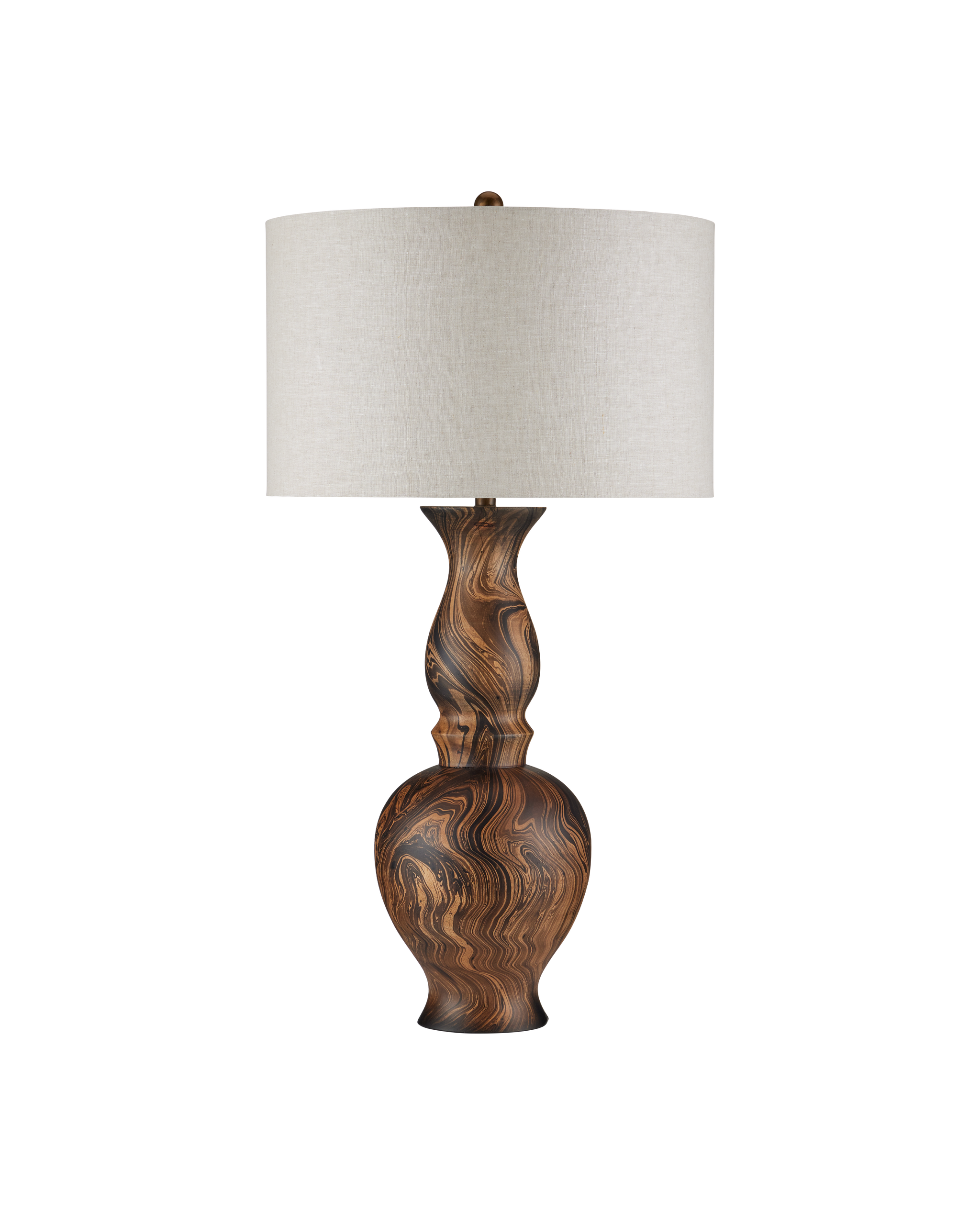 Currey & Company Carterton Brown Table Lamp