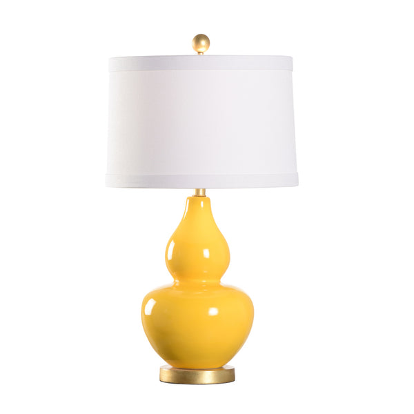 Chelsea House Gourd Lamp Yellow