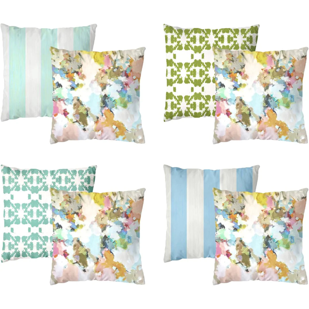 Laura Park Under the Sea Outdoor Pillow