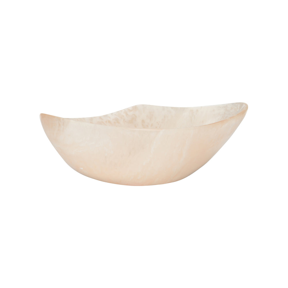 Chelsea House Bucolic Oval Bowl Pink (Sm)