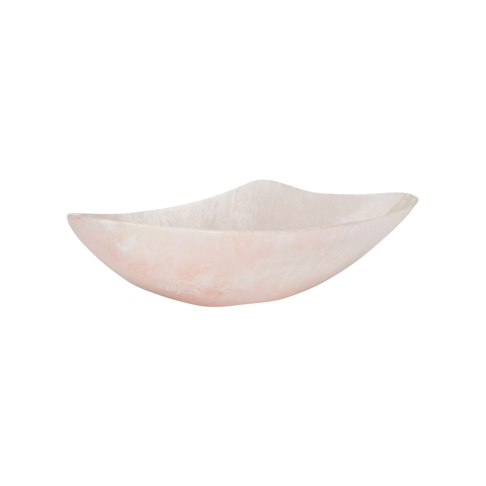 Chelsea House Bucolic Oval Bowl Pink (Md)
