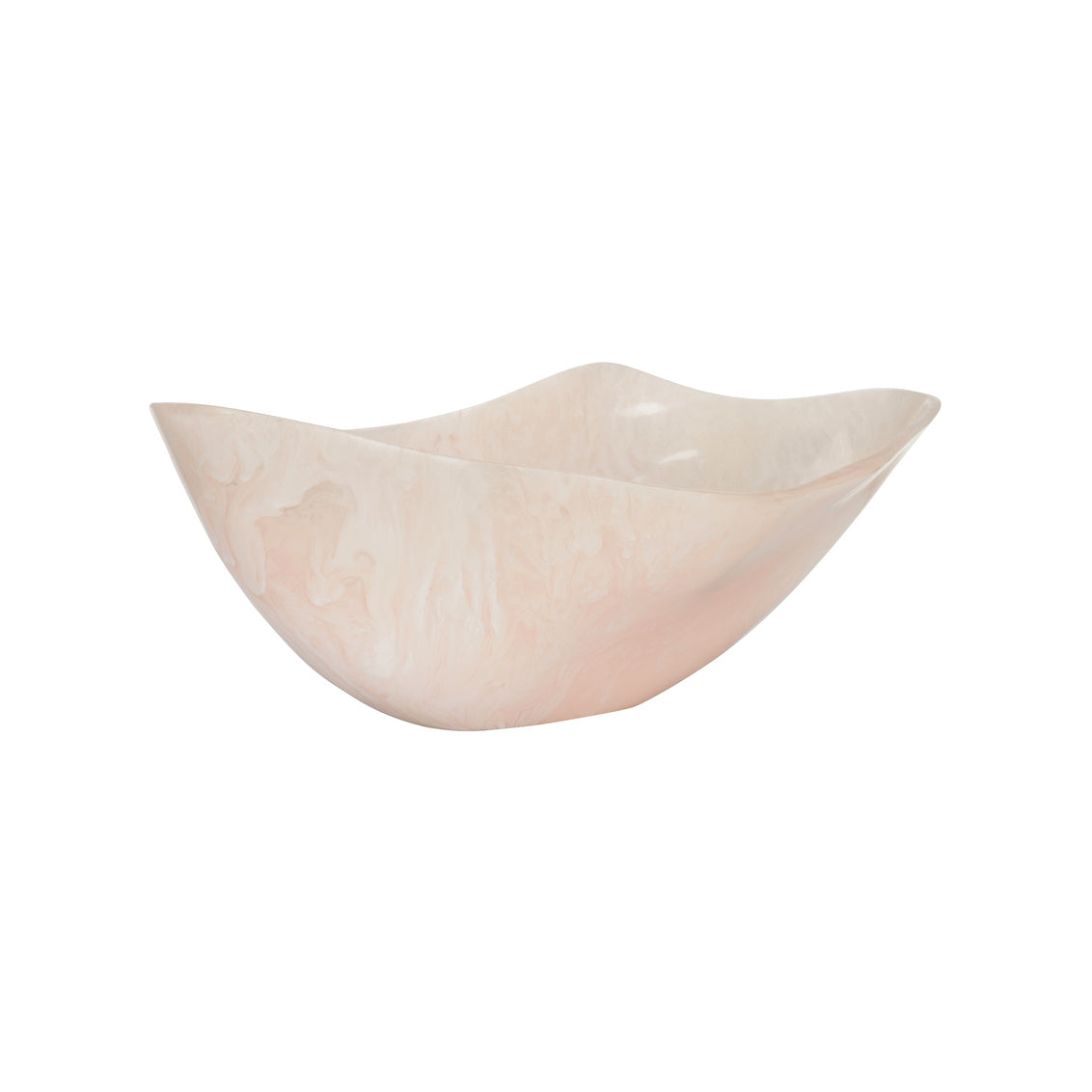 Chelsea House Bucolic Oval Bowl Pink (Lg)
