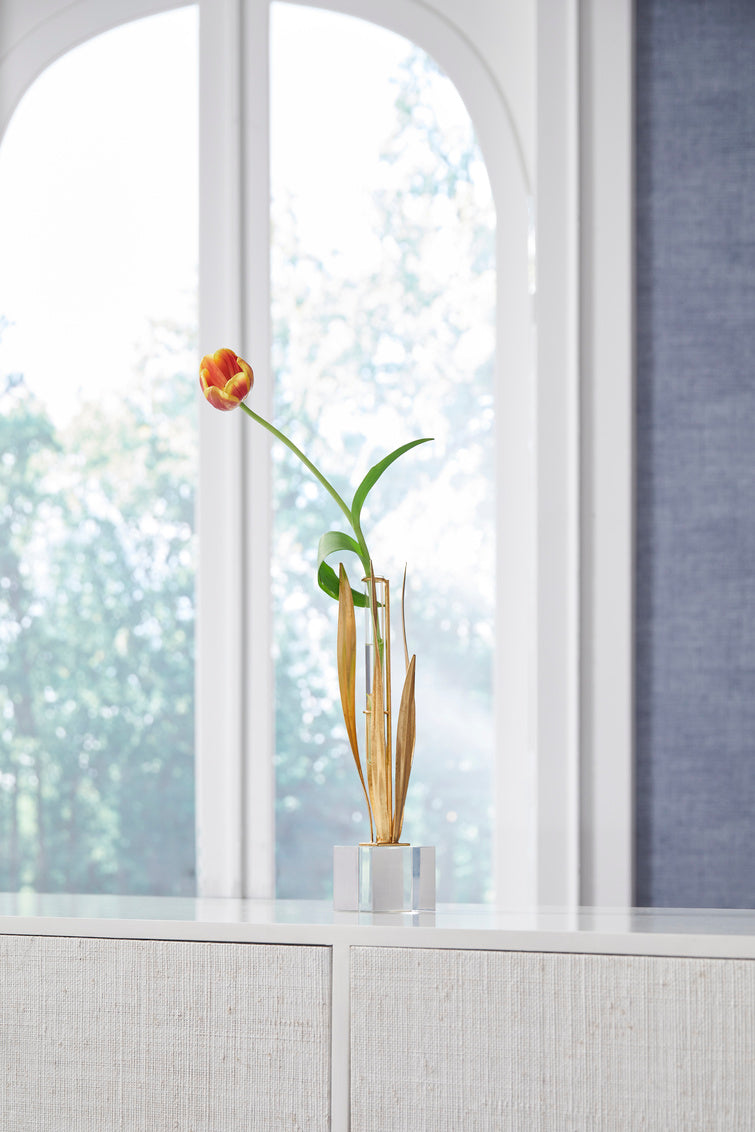 Chelsea House Gold Leaf Vase