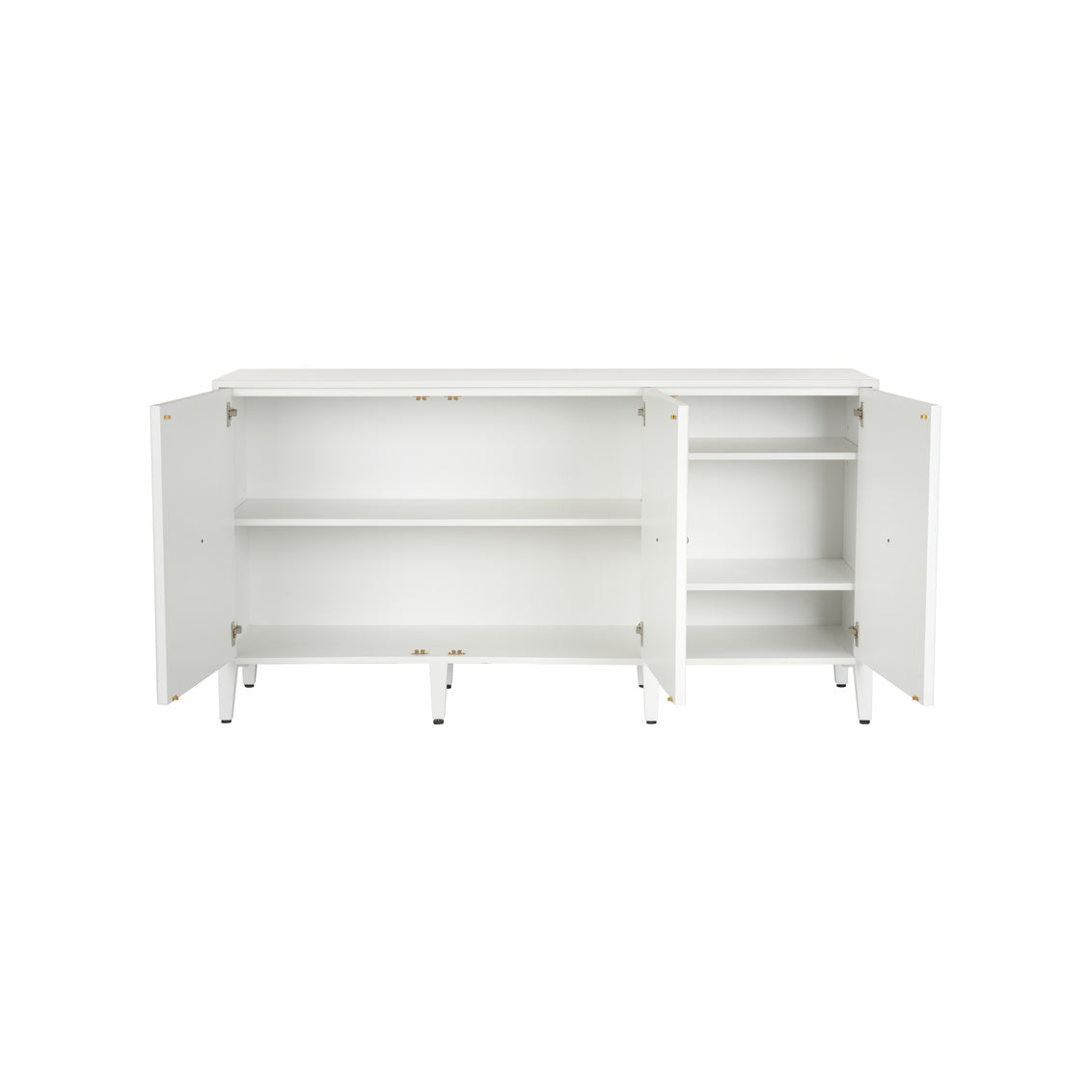 Chelsea House Burns Credenza White
