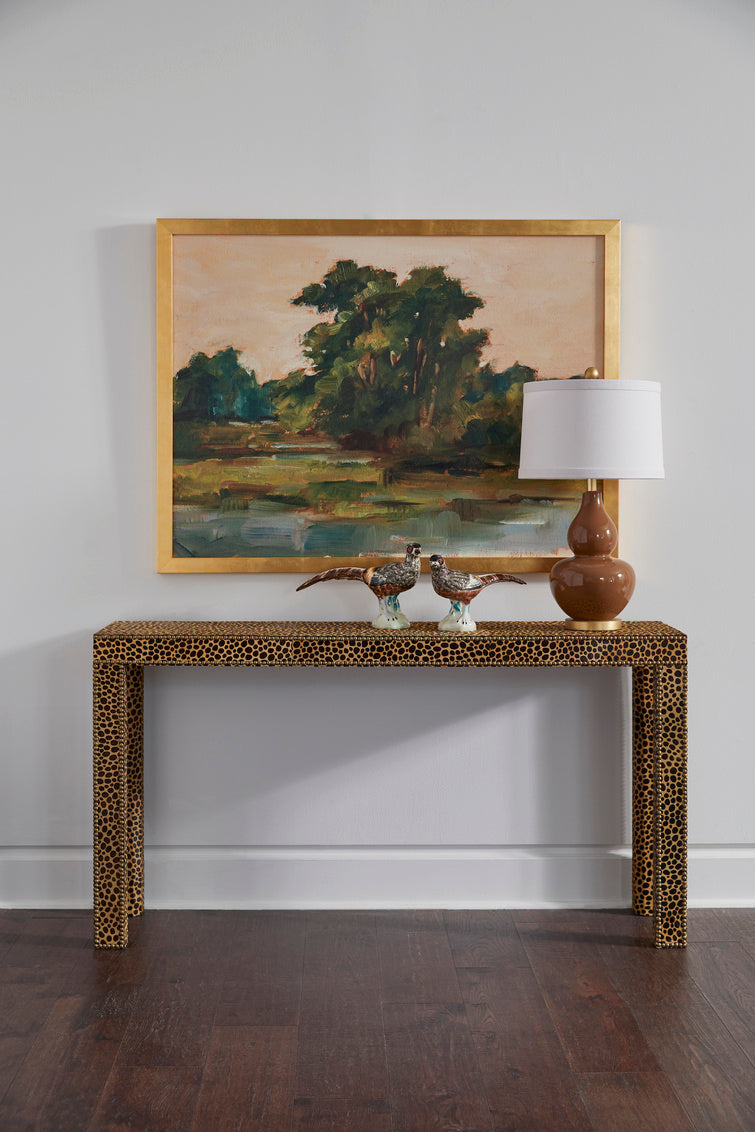 Chelsea House Leopard Console Table