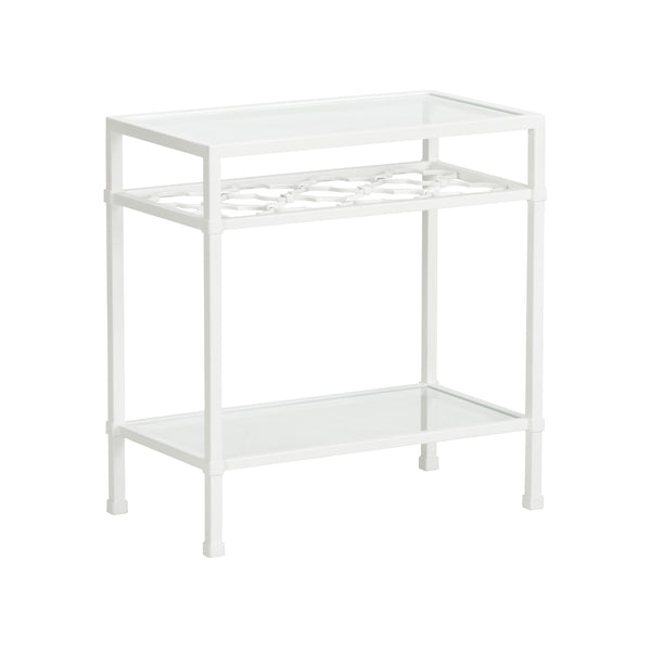 Chelsea House Pacific Coast Side Table White