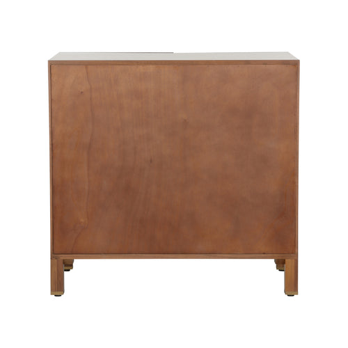 Chelsea House Flower Of Life Cabinet Brown