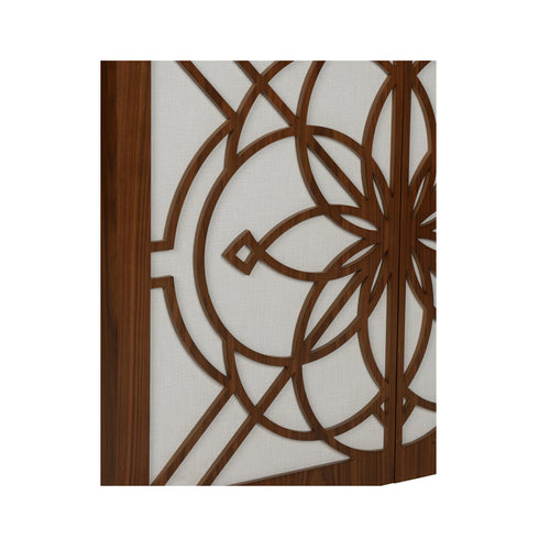 Chelsea House Flower Of Life Cabinet Brown