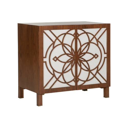 Chelsea House Flower Of Life Cabinet Brown