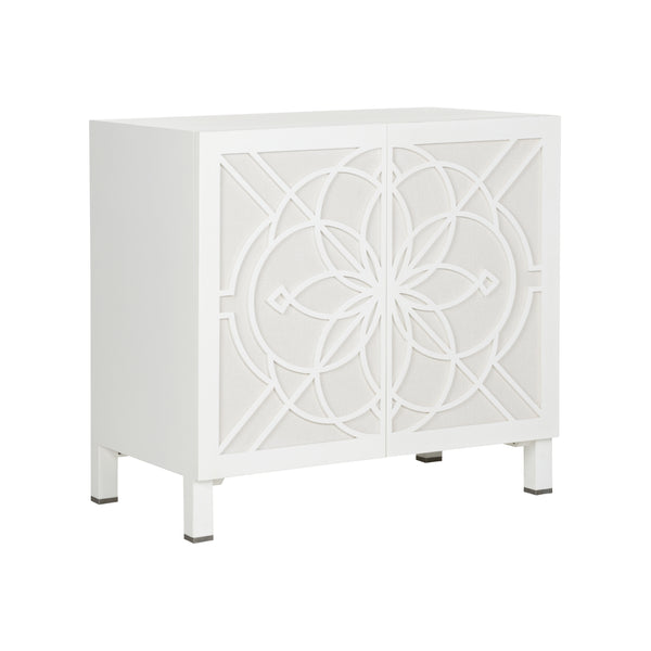 Chelsea House Flower Of Life Cabinet White